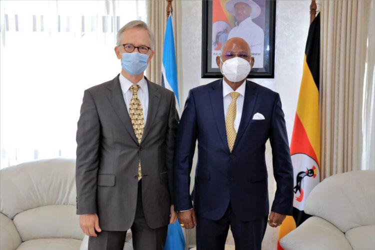 Kakwenza: Gov’t holds talks with Germany envoy following “meddling” accusations