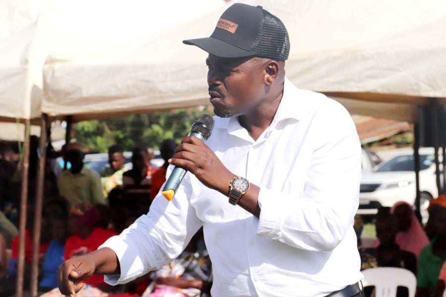 Minister Kasolo responds to Kyotera residents: "You dropped me, but President Museveni picked me up"