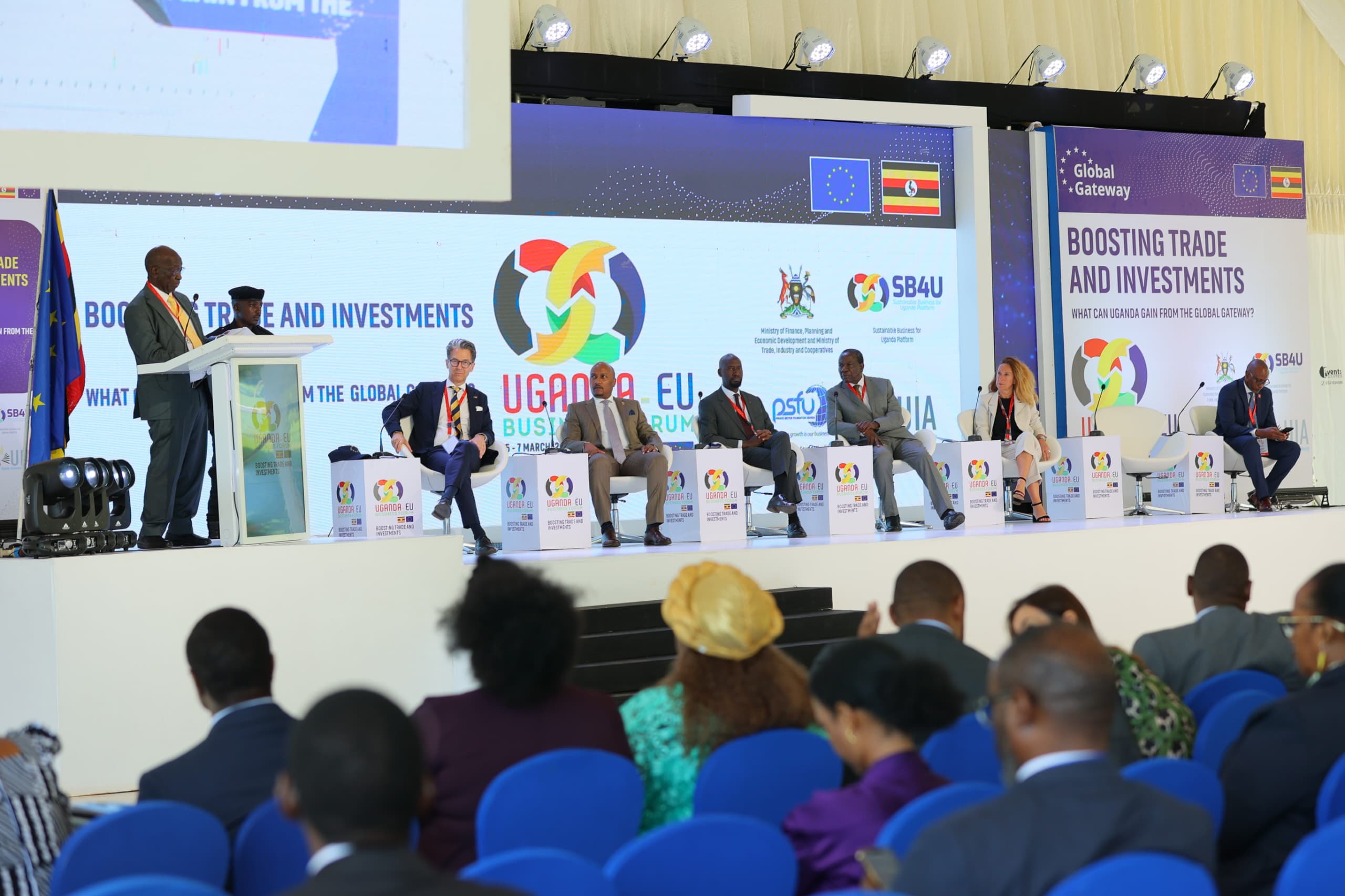 Impressive Uganda, EU trade balance hailed as business forum opens at Munyonyo