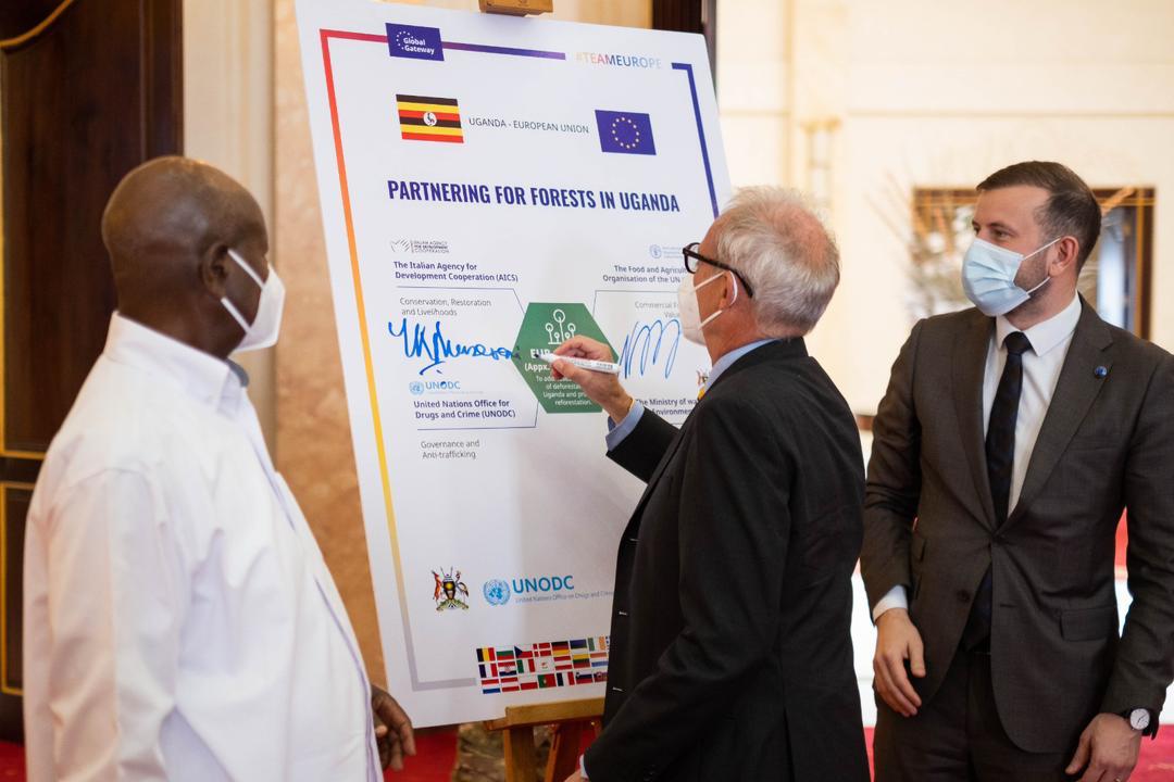 EU gives Uganda shs167bn  to tackle deforestation