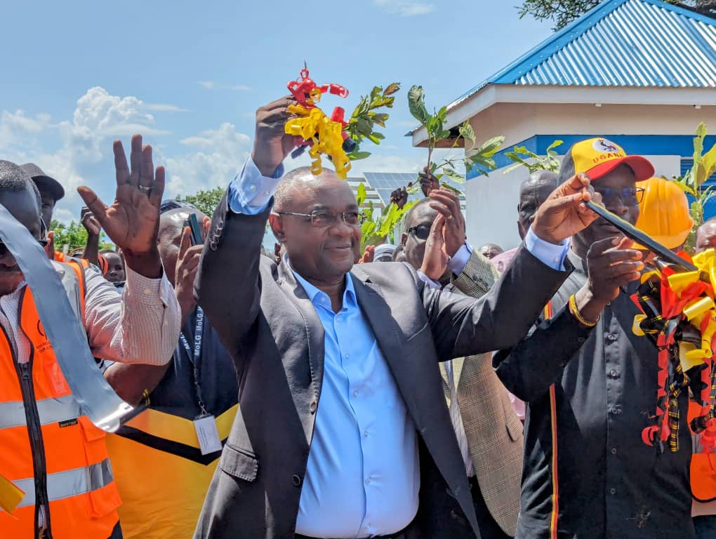 Gov't commissions Shs1.2bn piped water project in Alebtong