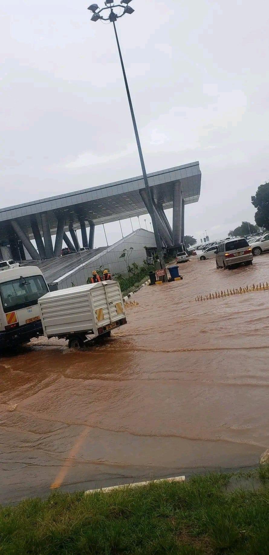 UCAA apologises for water incident at Entebbe International Airport car parking