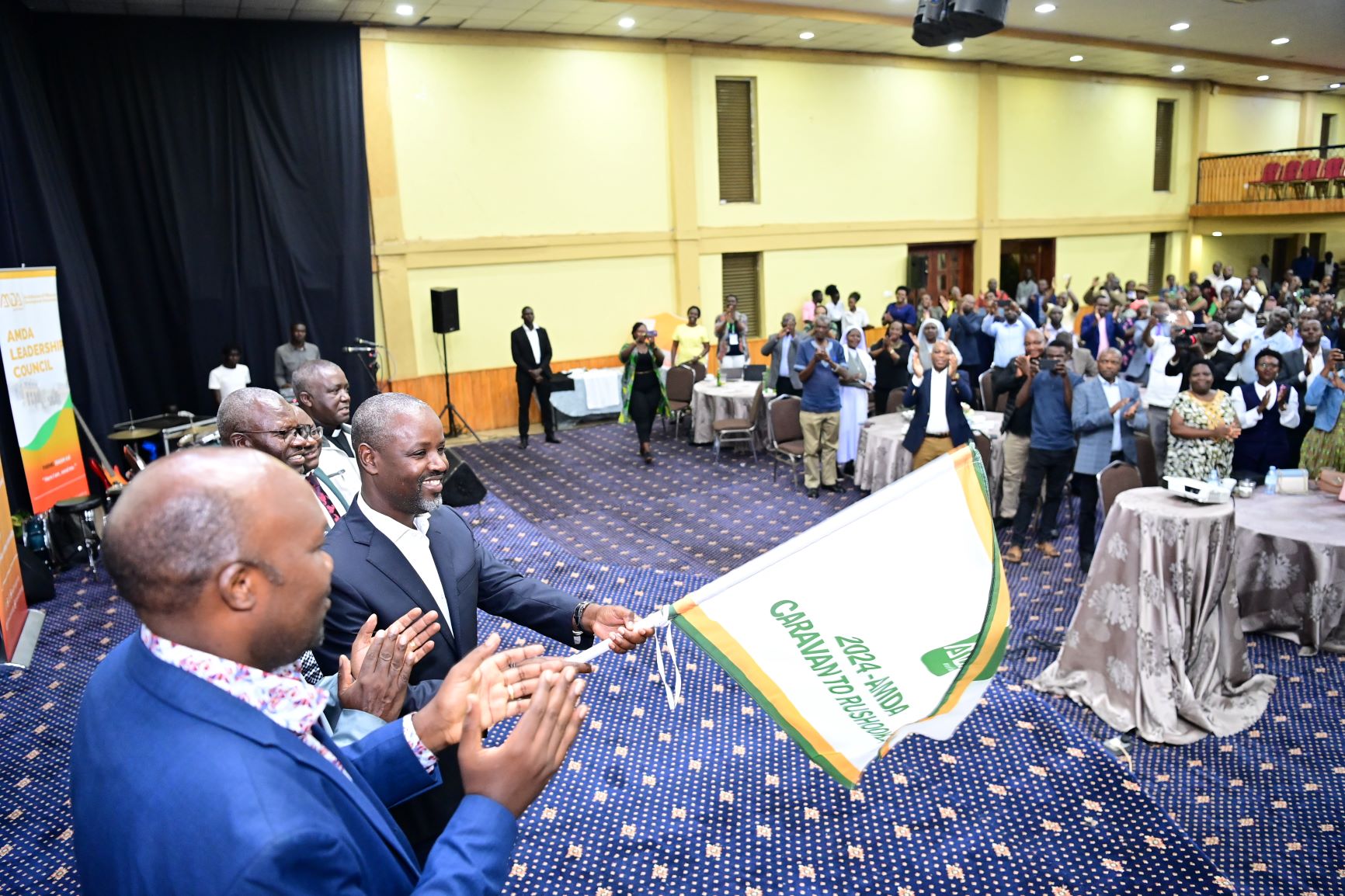 Tayebwa commends AMDA for complementing gov’t on service provision