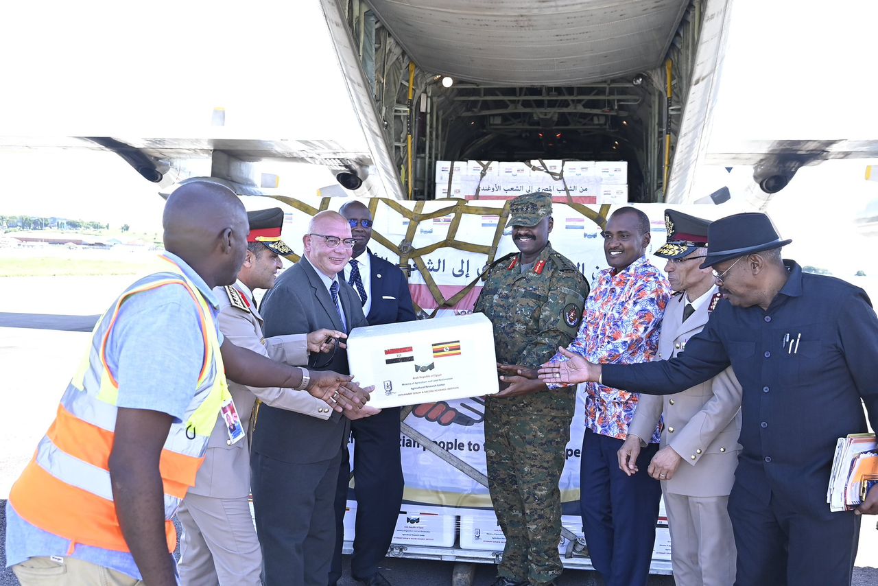 Uganda receives 3million doses of Foot and Mouth vaccines from Egypt
