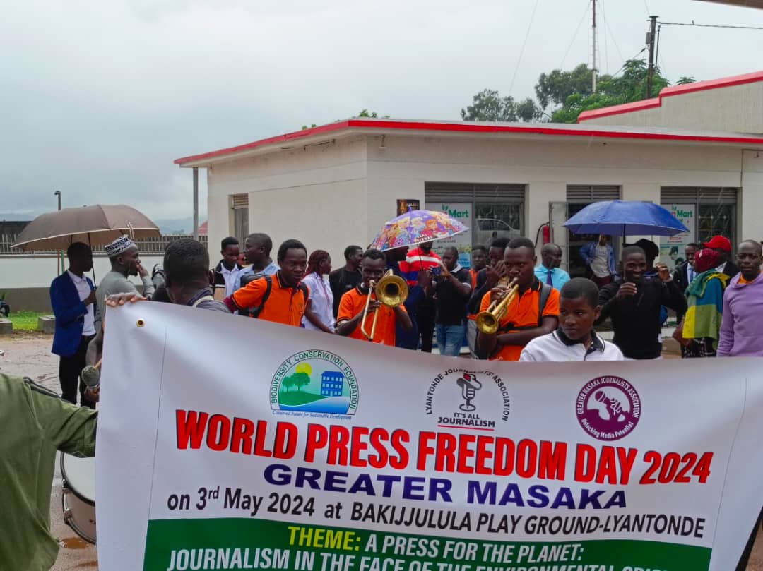 Masaka journalists call for awareness about environment depletion