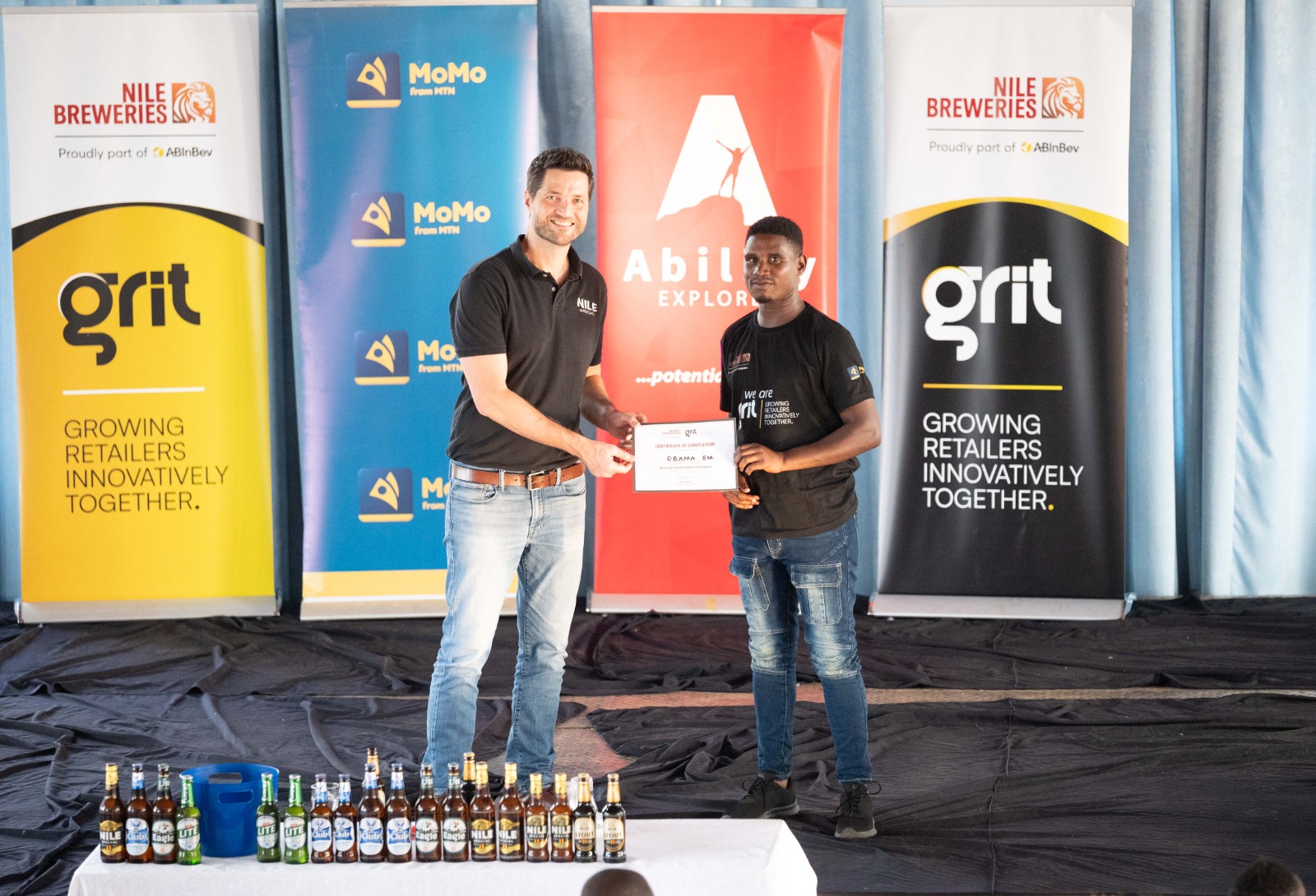Nile Breweries trains 400 Bunyoro, Mbarara retailers in entrepreneurial skills