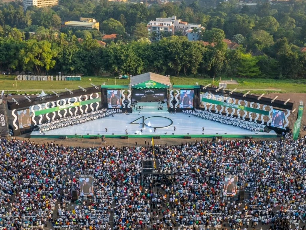 Fenon makes history with biggest stage as Watoto Church celebrated 40 years of spreading gospel