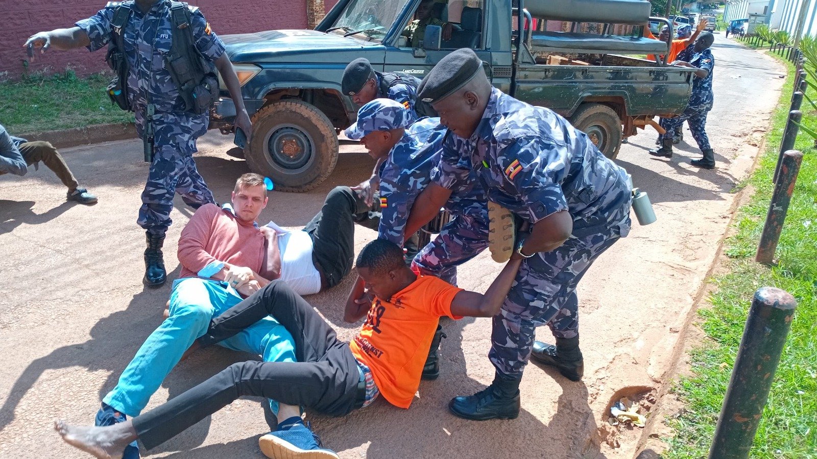 Police arrest 30 youth over protests against EACOP at Chinese embassy