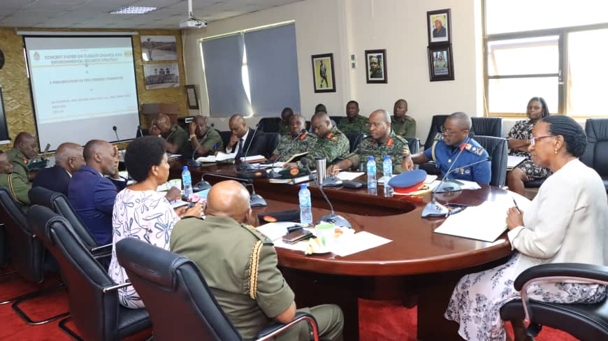 New military taskforce take on climate change, environmental security