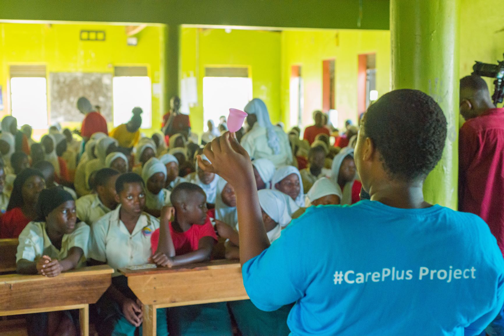 Girls in Entebbe fishing communities get training on menstrual hygiene