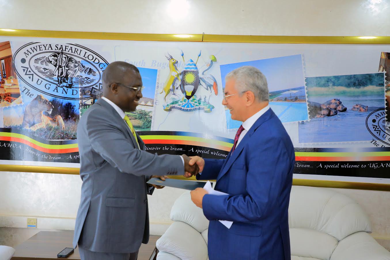 New Algerian Ambassador presents credentials to Minister Mulimba