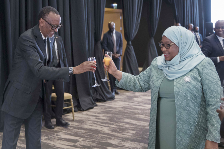 Ruto, Suluhu congratulate Kagame