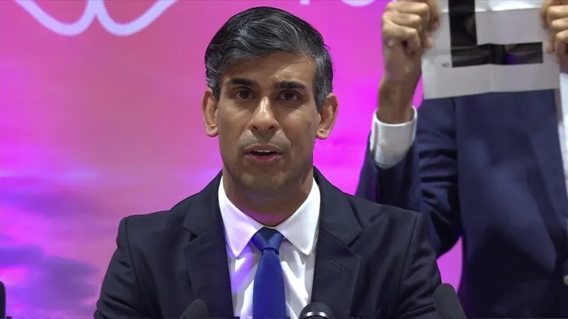 Sunak accepts responsibility for historic Tory defeat