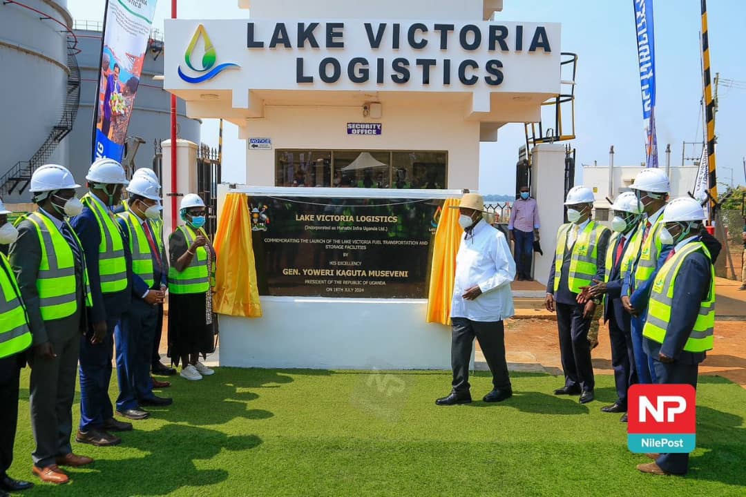 Museveni opens 70 million- litre facility to boost Uganda’s fuel security