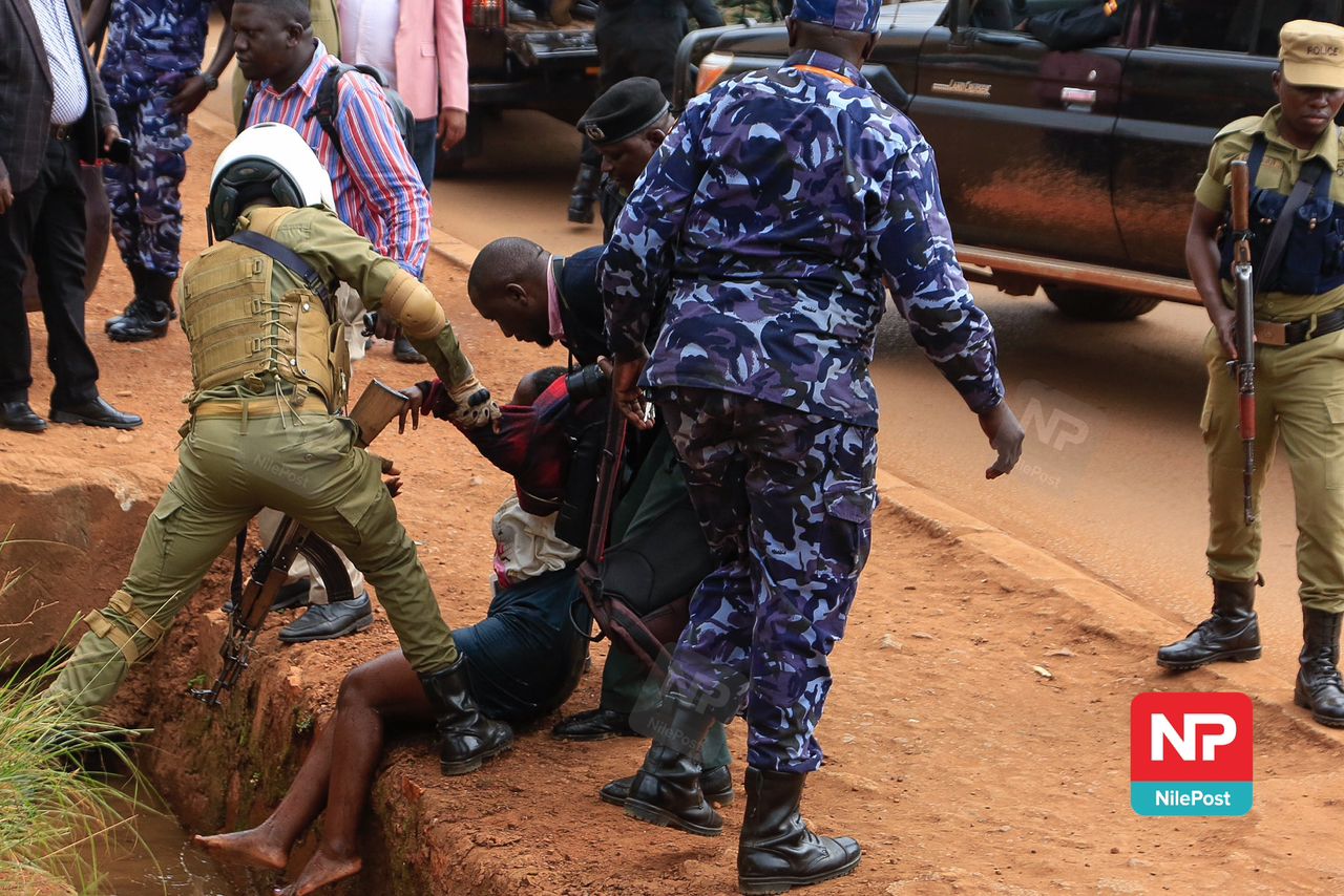 Journalist Evelyn Wanyana rescued from trench after security attack