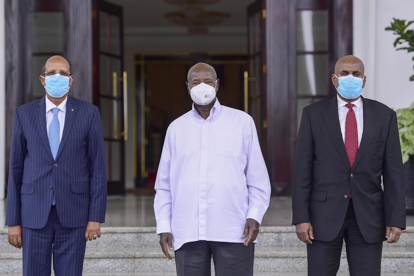 Djibouti President, Guelleh hails Museveni for championing regional peace