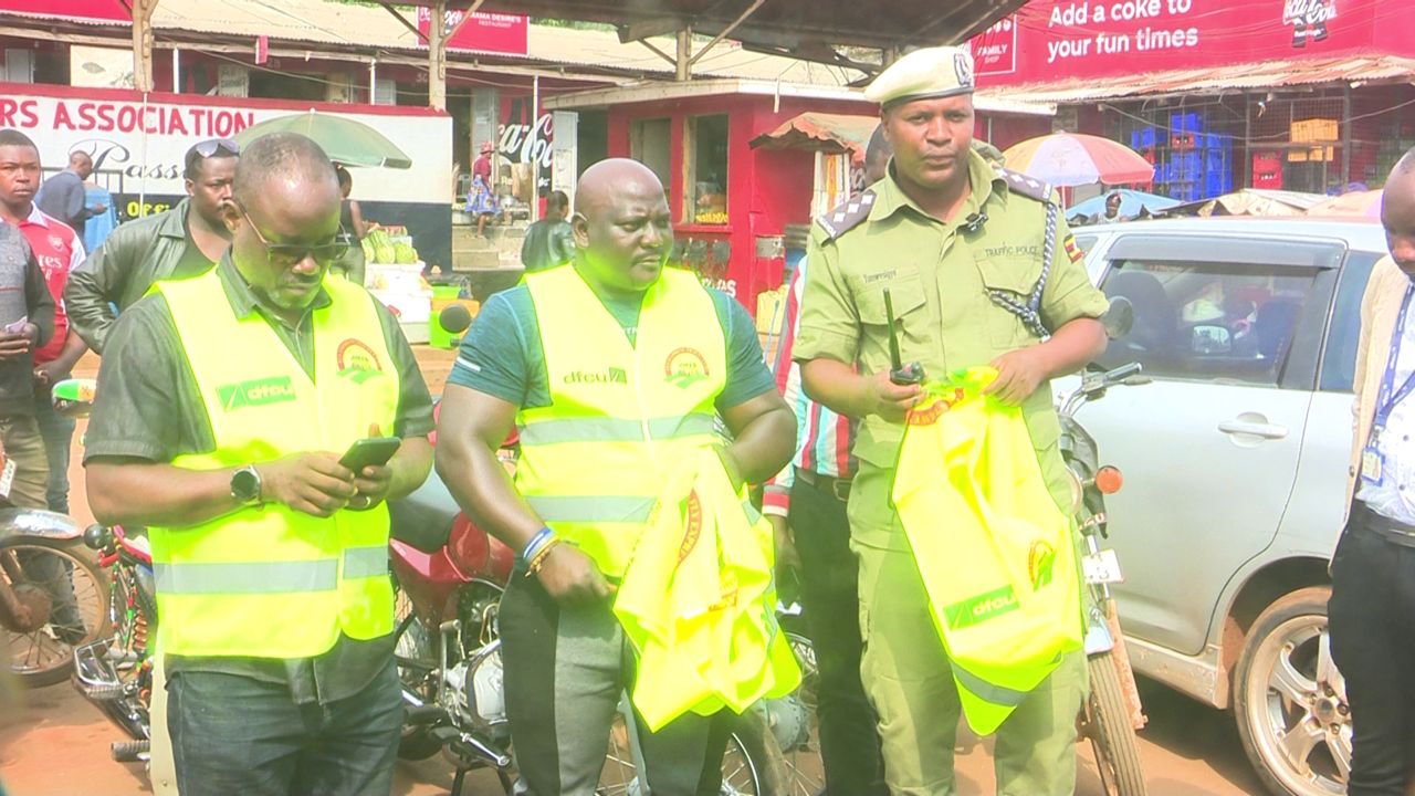 Boda boda riders tipped on road safety in Entebbe