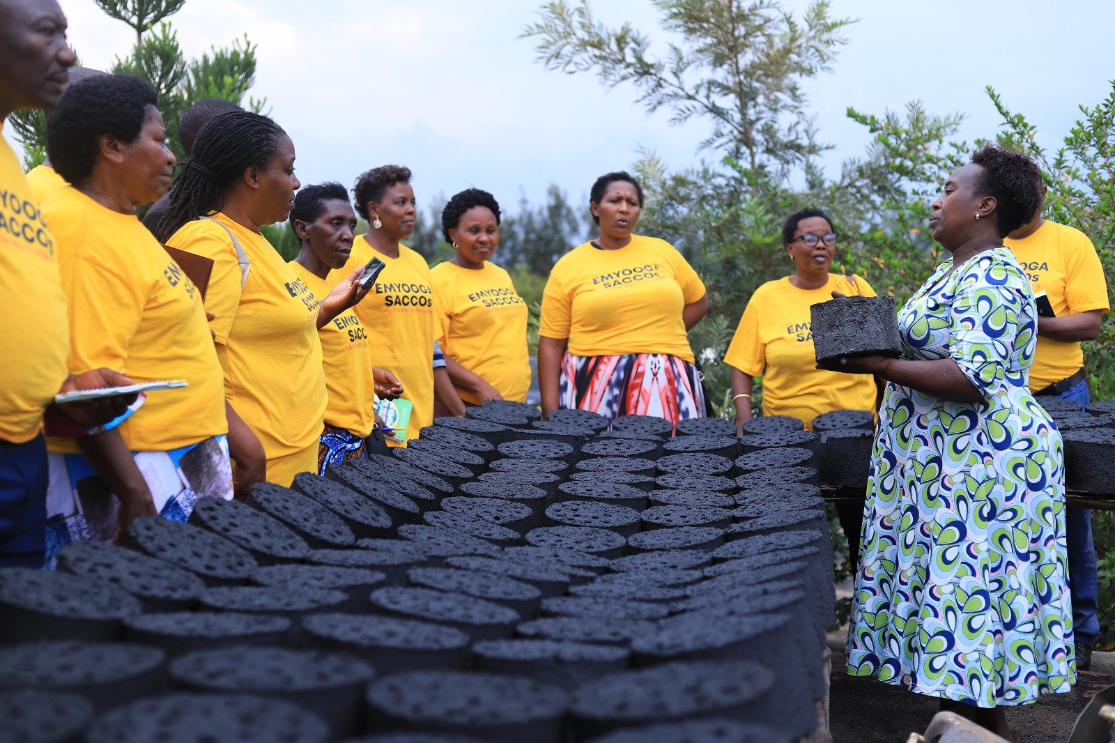 Mbarara women turn charcoal dust into profits with Emyooga support