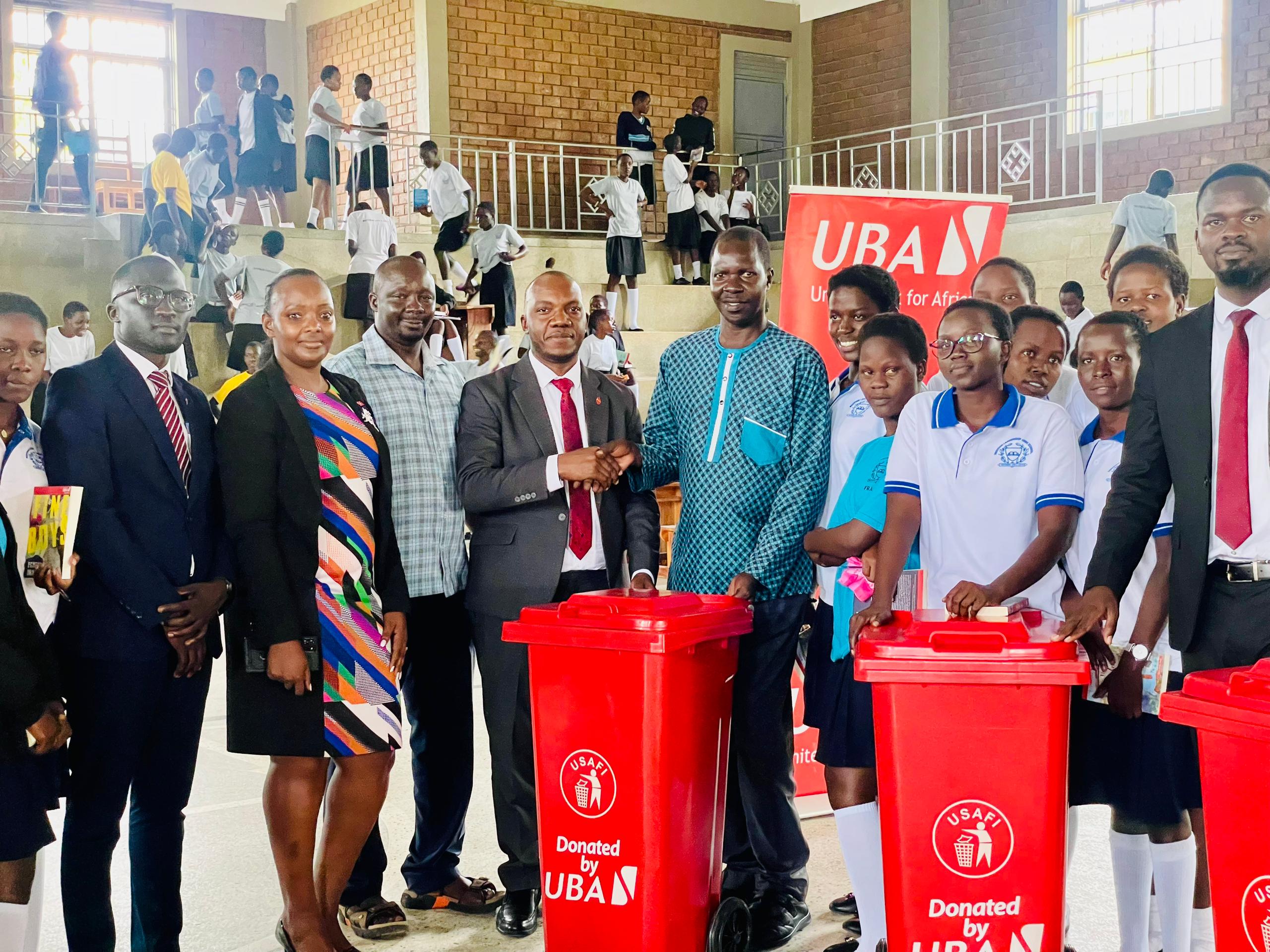 UBA visits Gulu's Restore Leadership High School under the Read Africa initiative