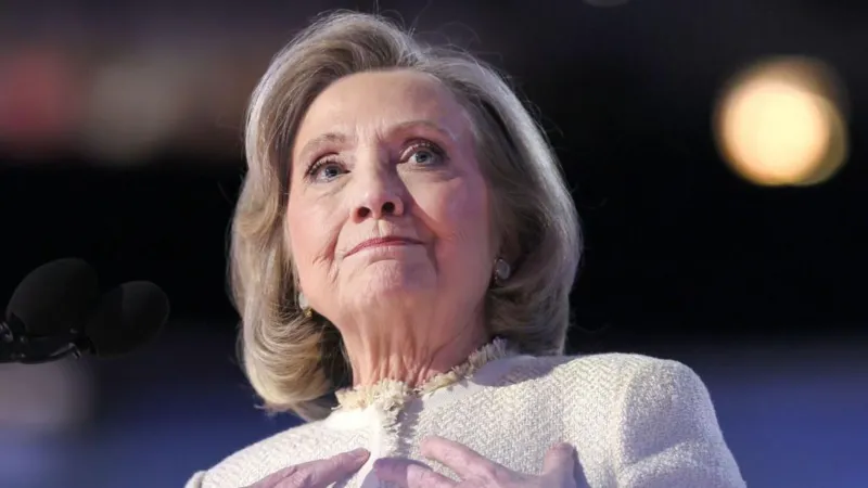 Clinton says it's time for Harris to break 'glass ceiling'