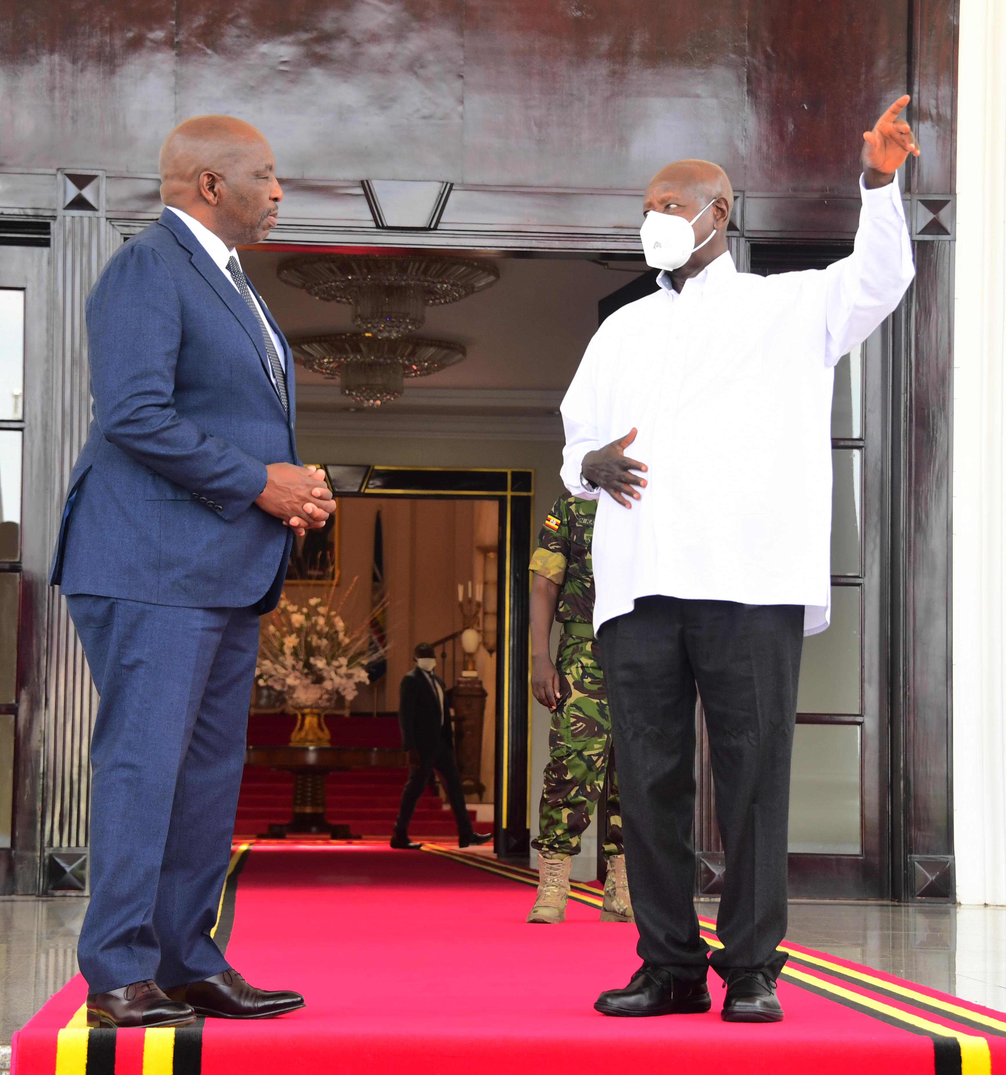 Museveni hosts Lesotho’s Prime Minister