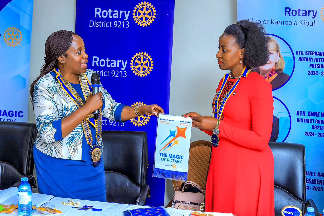 Embrace Rotary ethos of service above self, says new governor Nkutu