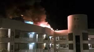 'Unauthorised' chopper crashes into Australian hotel