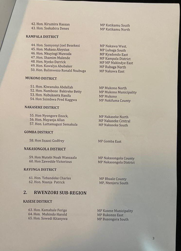 Legislators unveil final list of signatures for censure motion.