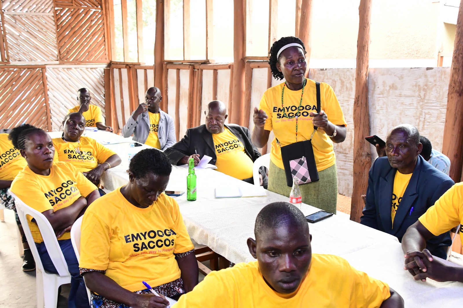 Emyooga saccos from central region in exchange visit to Tooro