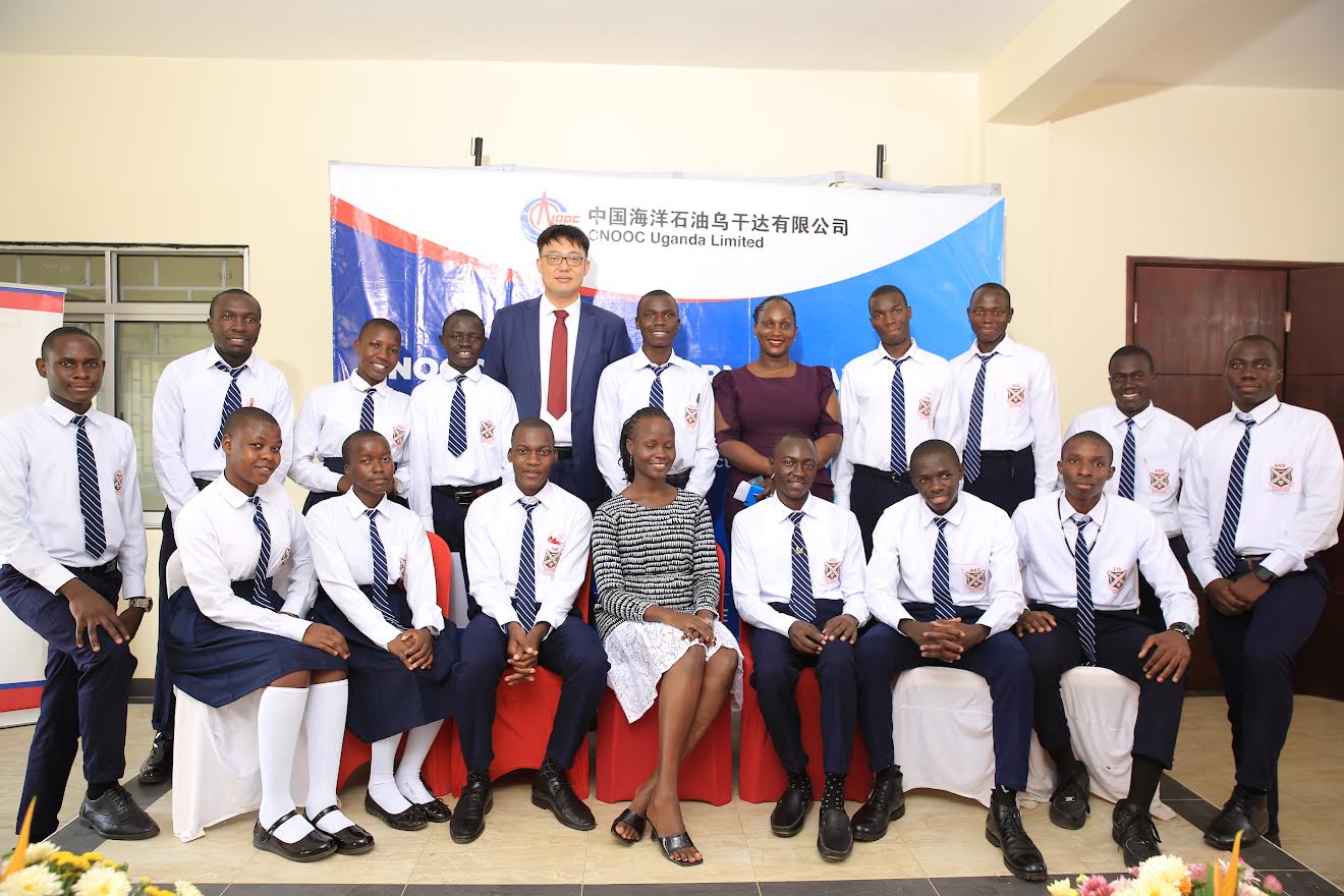 CNOOC awards Shs44m to best performing students in Bunyoro