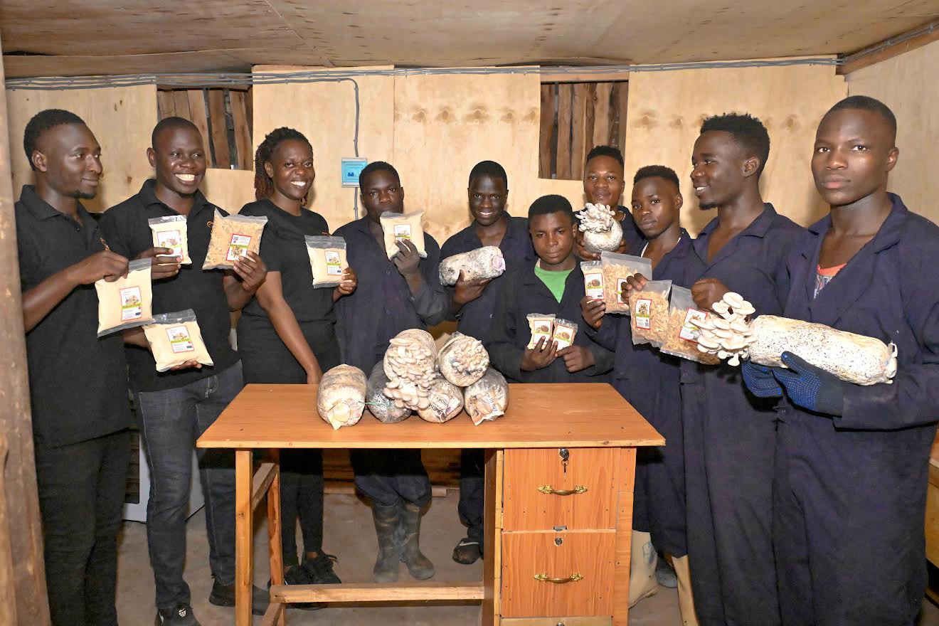 Kampala mushroom growers applaud Museveni for farming inspiration
