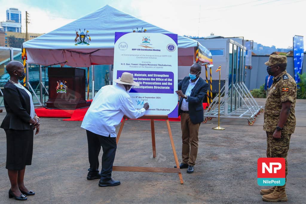 Museveni okays police to construct crime data analysis centre