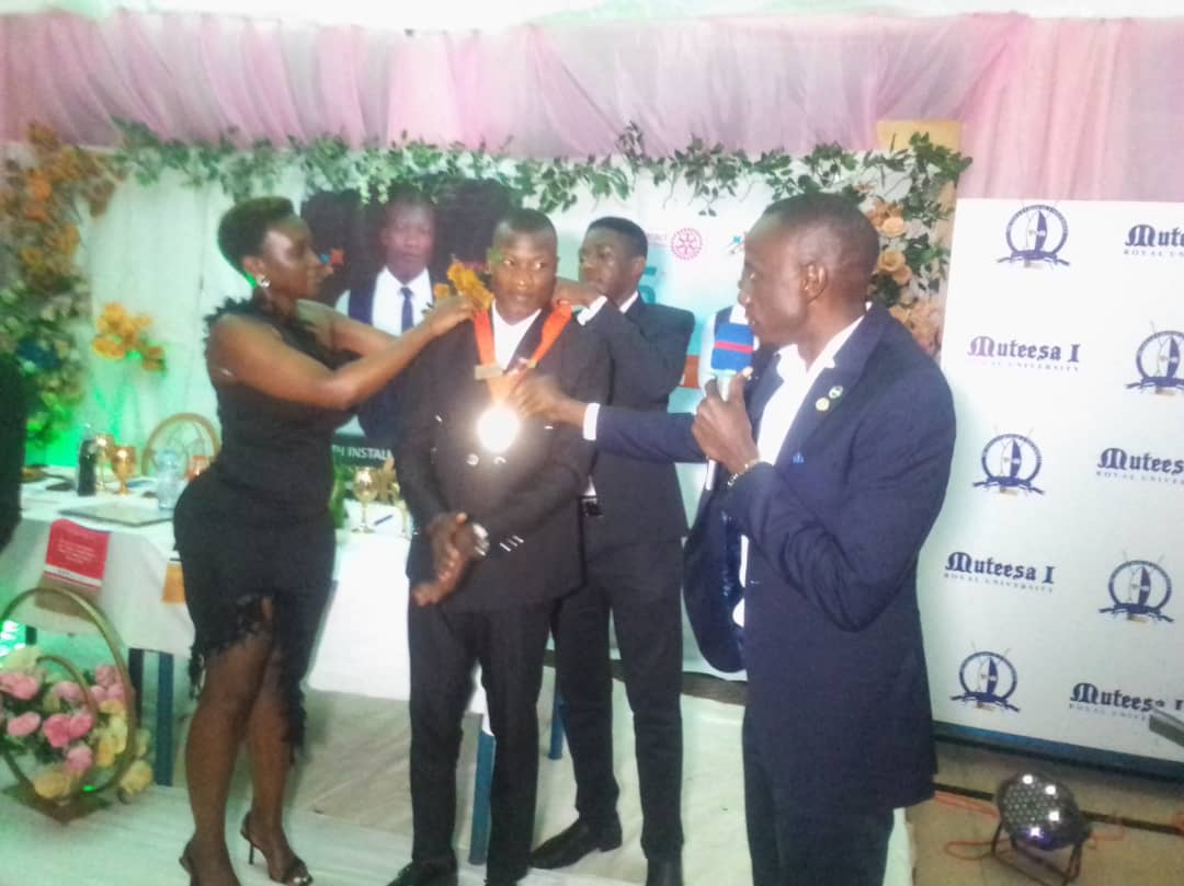 Rotary Club of Masaka inspires youth to embrace hard work, community service