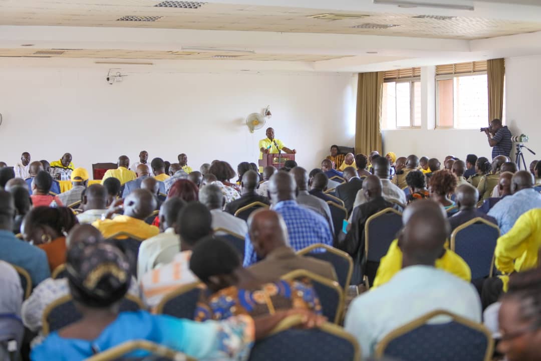 Todwong asks Lango NRM supporters to stand up against opposition propaganda