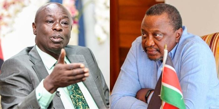 Gachagua Bows to 'King' Uhuru