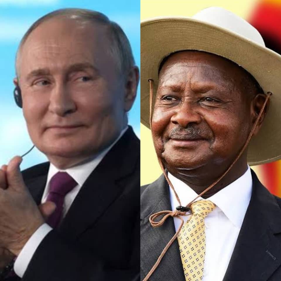 Putin praises Museveni’s leadership as he celebrates 80th birthday