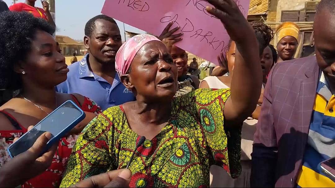 Residents of Lwengo Protest Two-Week Power Outage