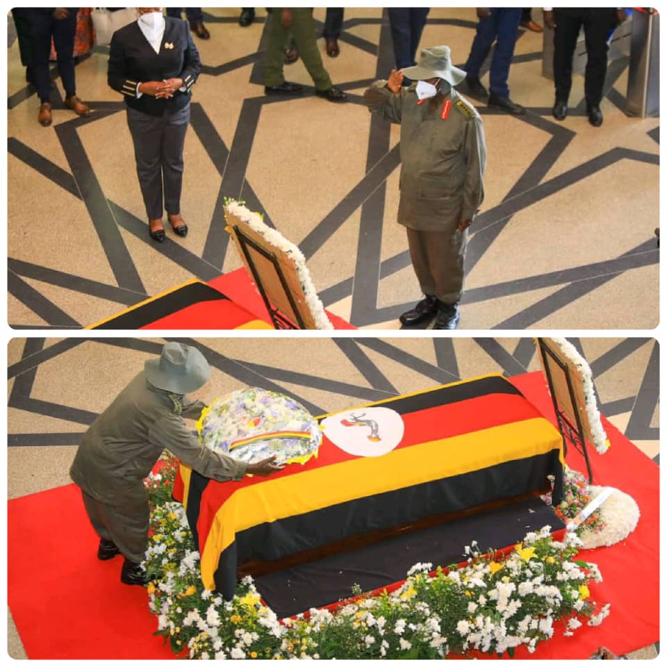 Museveni hails late minister Mateke as a "great soul"