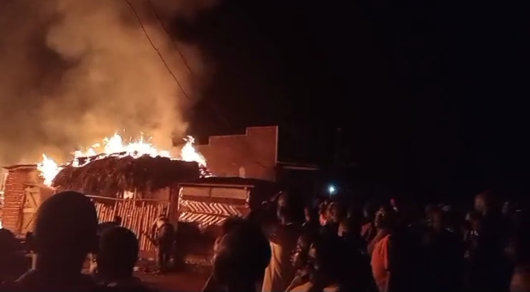 Late- night fire in Luweero district's Kikyusa town council leaves trail of destruction