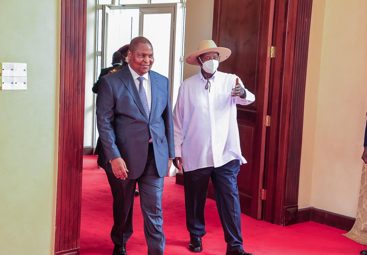 Central African Republic President Touadera starts three day state visit to Uganda