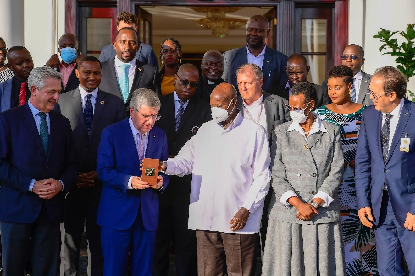 Museveni hails International Olympic Committee for involving refugees in sports