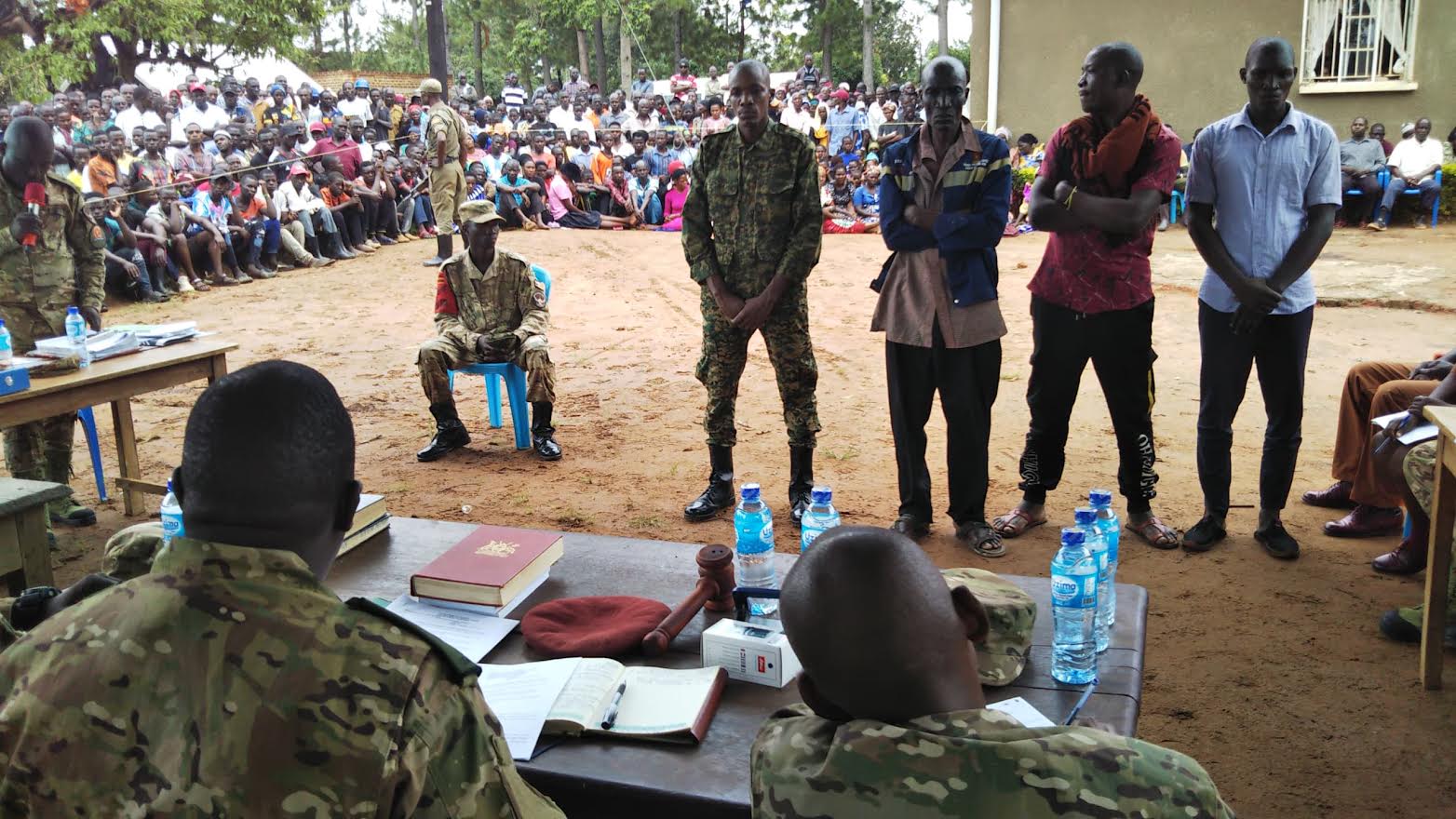 SFC court martial tries soldier who killed Mayuge family of five 