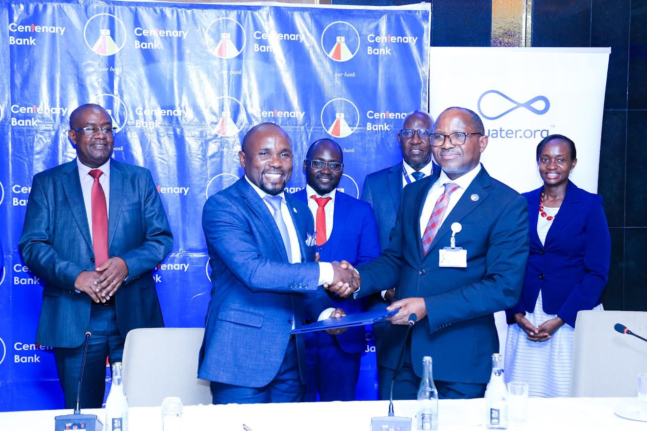 Centenary Bank targets 13000 households to get clean water in new partnership