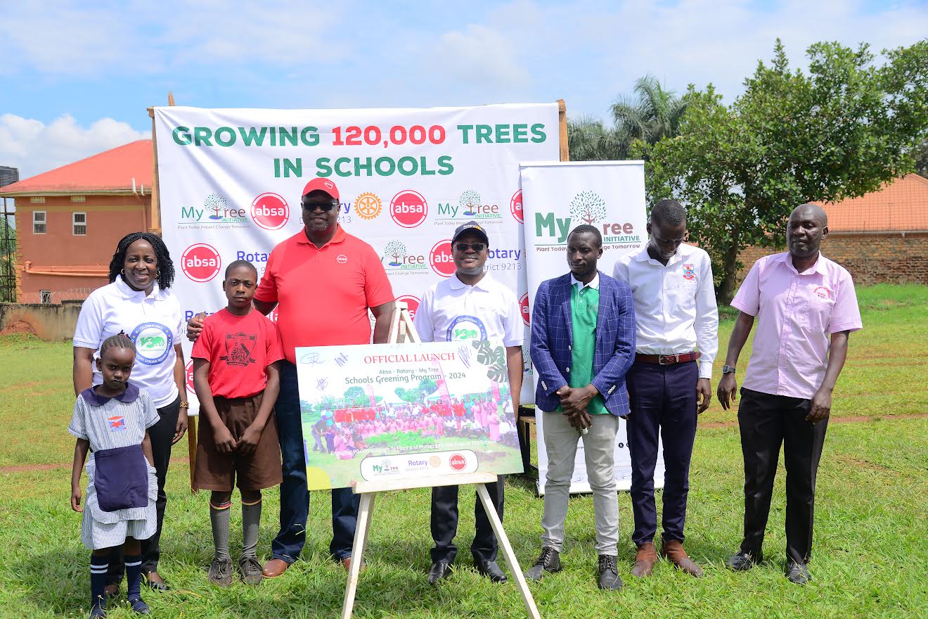 Absa, Rotary partner to engage learners to plant, protect 120,000 trees in 183 primary schools