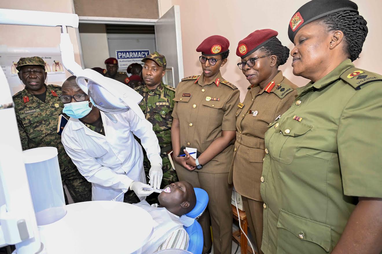 UPDF MPs donate dental equipment to SFC hospital