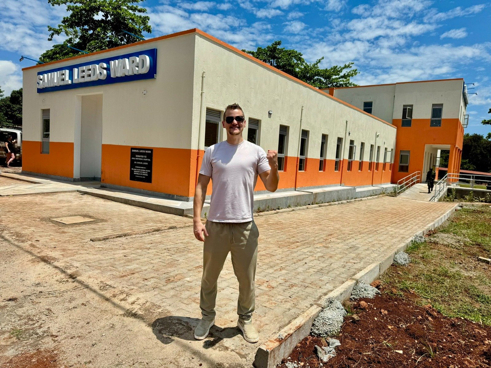 UK Investor Samuel Leeds Builds Hospital Ward in Jinja