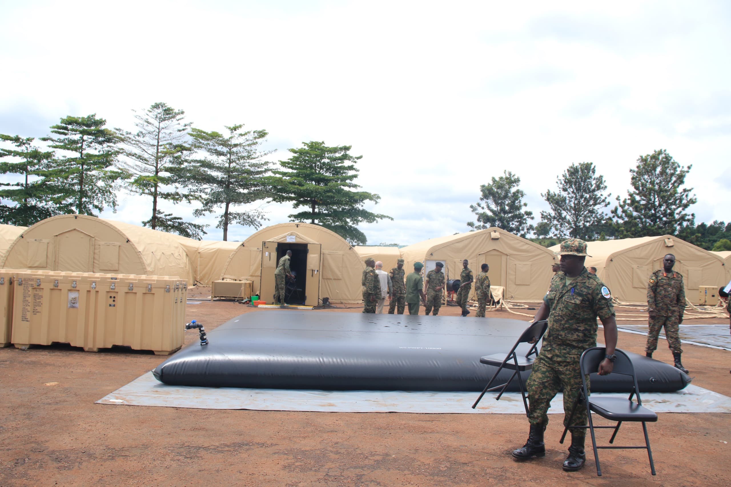 US Donates advanced field hospital to UPDF
