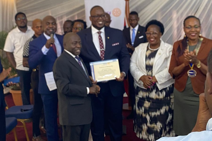 Rotary Club of Kampala Welcomes New Members to its Timeless Tradition