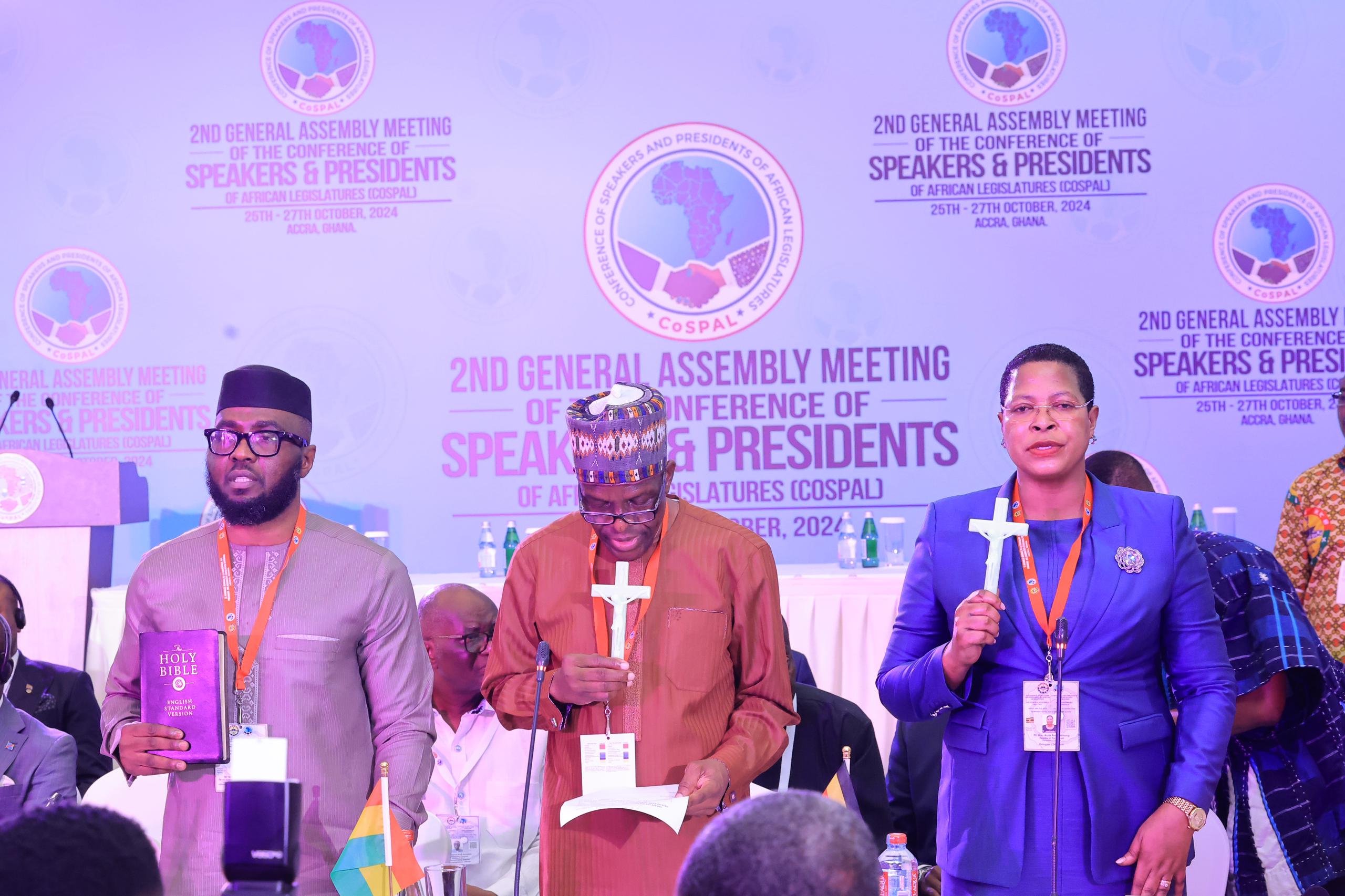 Speaker Among Elected Vice Chair of African Speakers’ Assembly
