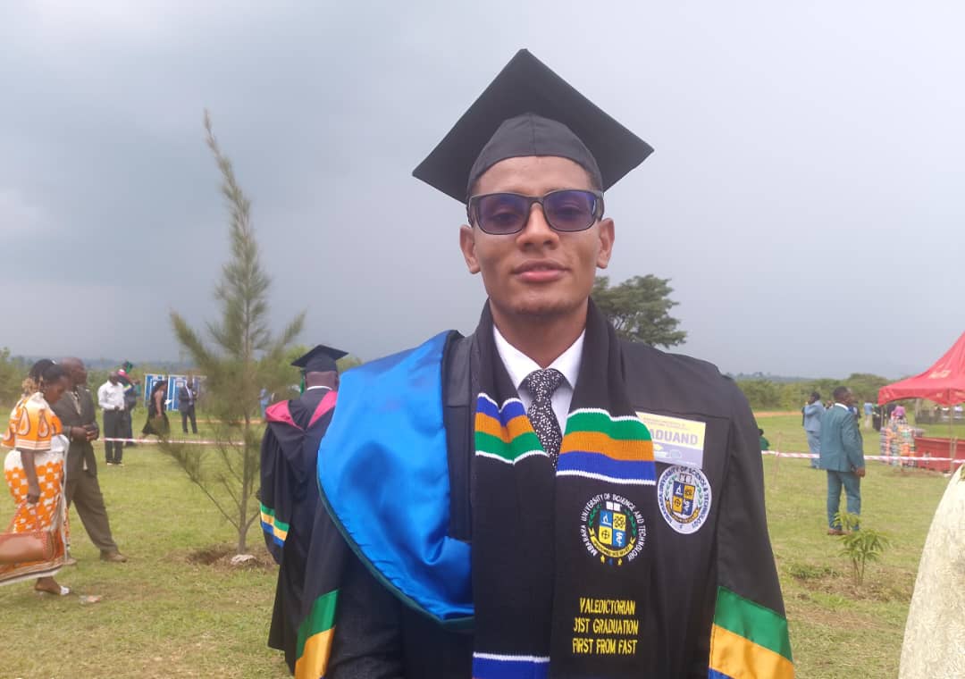 Phillip Demmerle emerges best student at Mbarara University's 2024 graduation